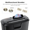 Bonsaii Paper Shredder for Home Use, 8-Sheet StripCut Home Office