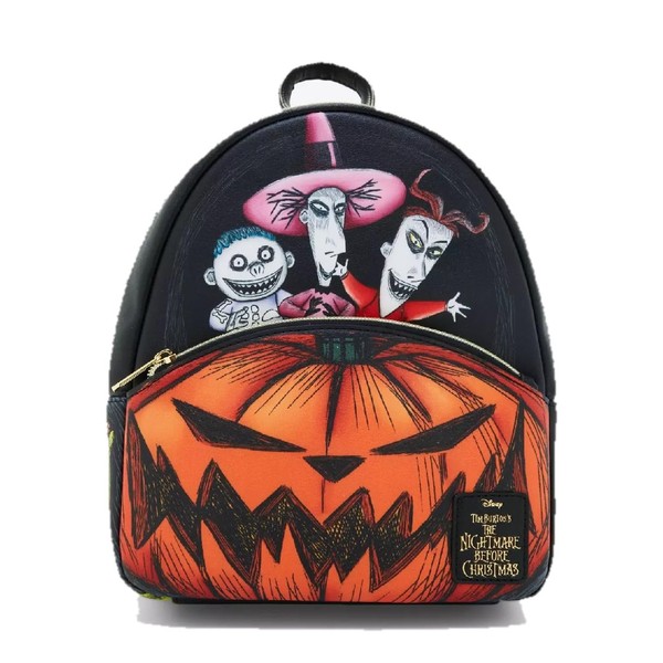 The Nightmare Before Christmas Oogie's Boys Pumpkin Mini Backpack MULTI