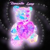 Aladdinas LED Teddy Bear Night Light, Holographic Iridescent Design, Nursery
