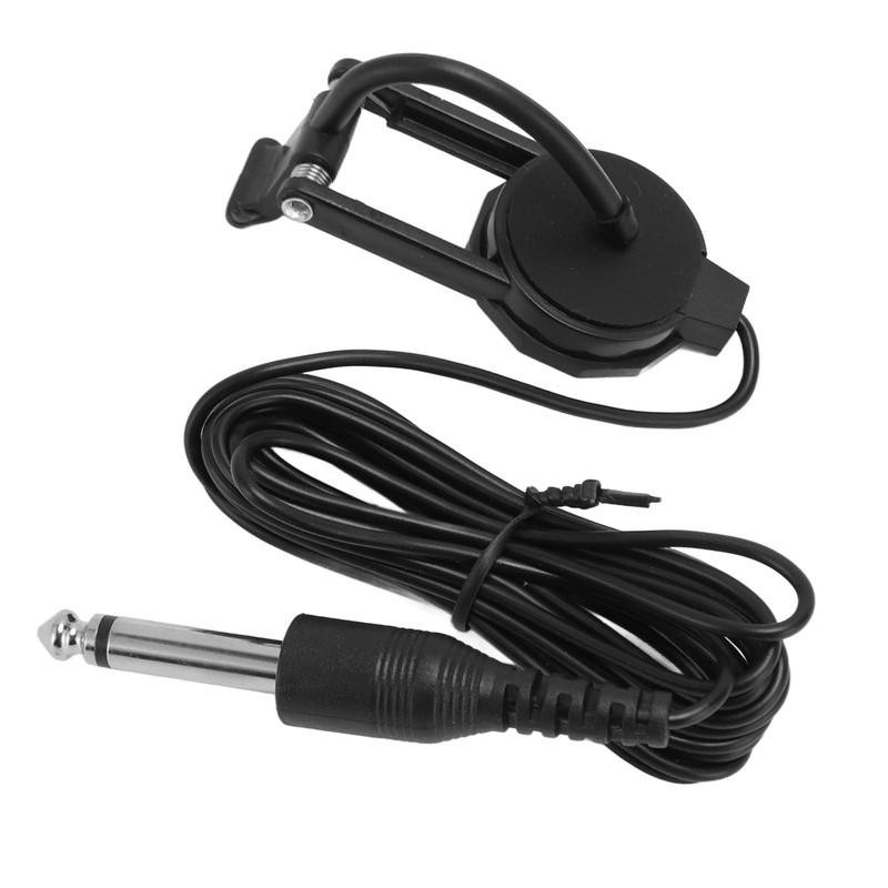 Violin Pickup Professional High Sensitivity 6mm Jack Compact Portable Clip