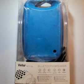 Vivitar Bluetooth Speaker Portable Carabiner Vivita Infinite Cobalt Blue Limited Edition