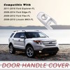 TQPONLY Exterior Door Handle Lock Cylinder Cap Compatible with 2008-2019