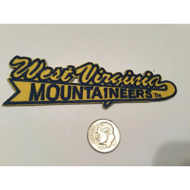 Unbranded WV West Virginia Mountaineers Vintage Embroidered Iron On Patch