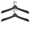 1Pair Wetsuit Hanger Black Versatile Sturdy Anti Slip Durable Diving