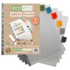 eco-eco A4 95% Recycling Kit 12 Punched Poly Pockets with
