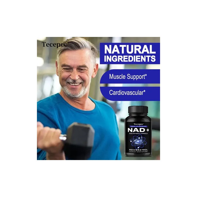 Suplemento Nad, Niacinamida, Resveratrol Y Quercetina