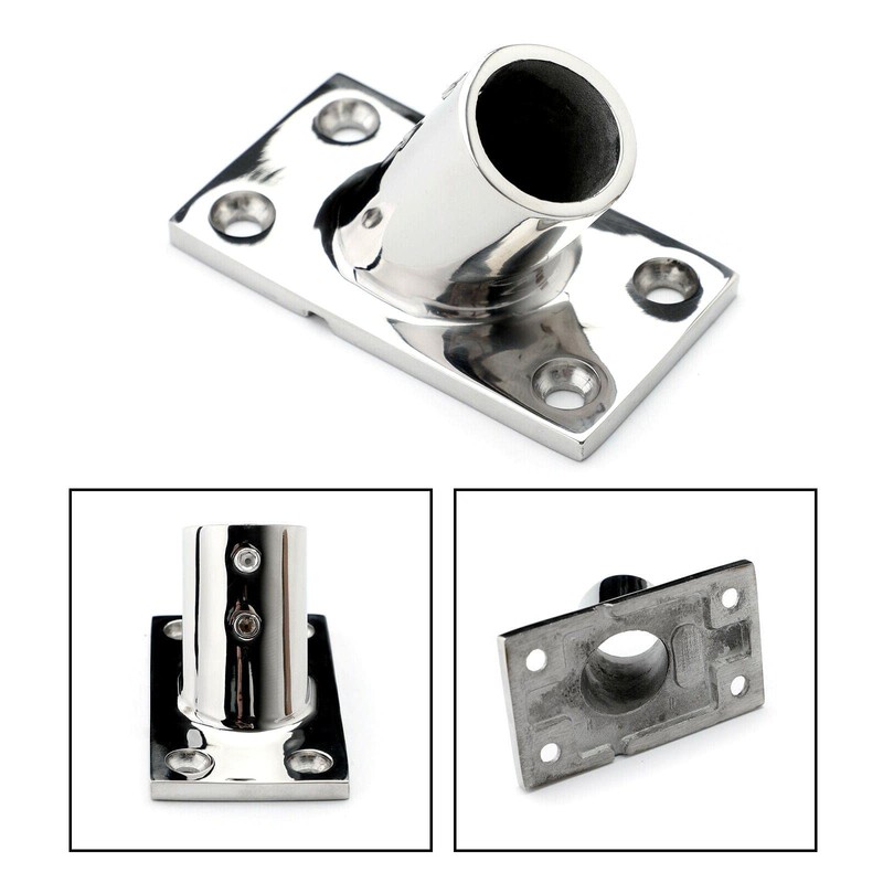 30°/45°/60°/90° Heavy Dudy 316 Stainless Steel Boat Yacht Tube Stanchion