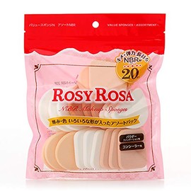 ro-zi-ro-za Value Sponge N Assorted NBR 20P
