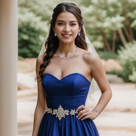 Clearine Wedding Jewellery Set for Women Bride, Beautiful Impressive Crystal Flower Leaf Cluster Choker Necklace Link Bracelet Stud Earrings Set for Bride Bridesmaid, Crystal