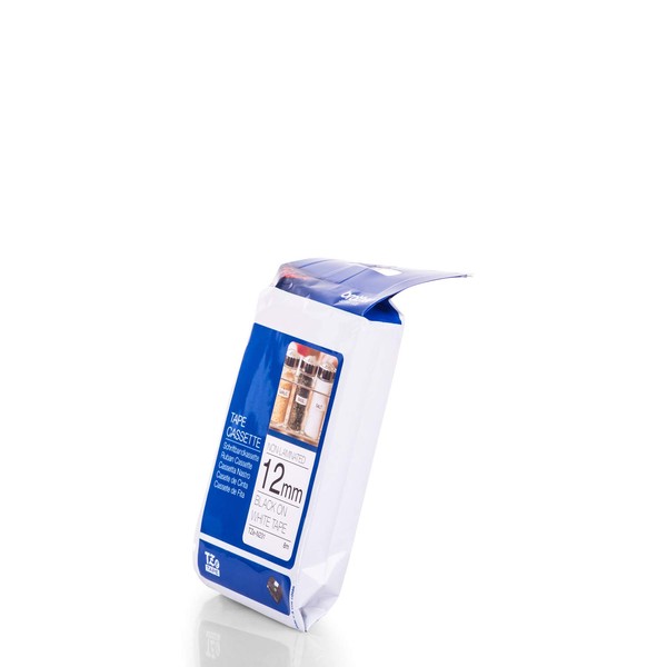 Brother TZEN231 Label Tape Black on White TZ Labels (Black