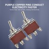 NON-SQUARE Toggle Switch ON-Off-ON 15A 12V DC/250V AC 6 Pin