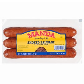Manda Mild Sausage 1 lb (3 Pack)