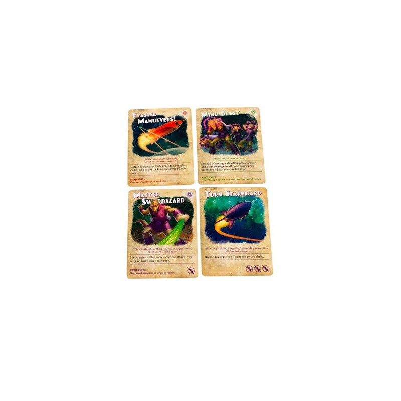IDW Games IDW01080 Rayguns and Rocketships Board Game, Blue