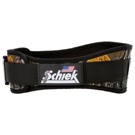 Schiek 2004 4 3/4" Nylon Weightlifting Belt - Camo - Large