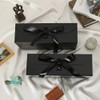 2 Pcs Caja de Regalo Plegable Magnéticaon con Cinta, 1200gsm