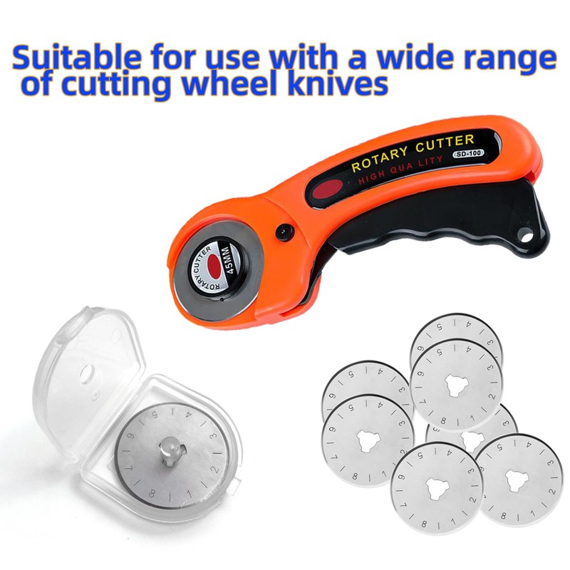 Vleant 45mm Fabric Cutter Wheel Rotary Cutter Blades- Pack of