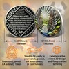 Leafence Recovery and Resilience Commemorative Sobriety Coin Recovery Addiction and