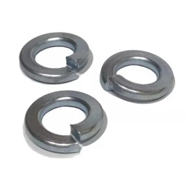 Unbranded 7/8" Helical Split Lock Washers Zinc Plated QTY 50