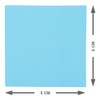 25 Rewritable Magnets 5 x 5 cm for Magnetic Boards,