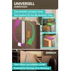 4smile Door Hooks for Hanging, Set of 6 - Stainless