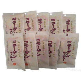 みやこ飴本舗 和菓子職人の味 コラーゲンキャンディー 7個 ×10袋