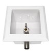 EFIELD Toilet Outlet Box, Pre-assembled,1/2-Inch Sweat Intel with Installed 1/4-Turn