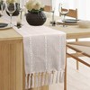 Cotton Linen Table Runner, Table Runner Rustic Style Table Runner