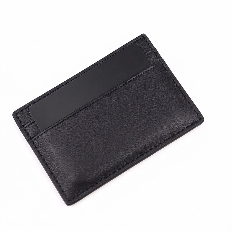 Leather ID Wallet for Men – Slim Card Holder with