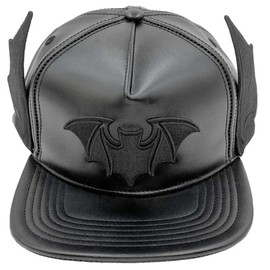 kreepsville 666 Gothic Bat Wing Adjustable Baseball Snapback Hat Black
