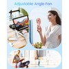 Portable Handheld Mini Fan Rechargeable: Small Hand Personal Foldable Fans