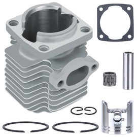 Tunejoy Cylinder Large Bore 40 mm Cylinder ATV Cylinder Piston Set for Pocket Bike Dirt Bike ATV Scooter Quad 43cc