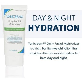 Vanicream Crema Hidratante Facial Ácido Hialurónico Piel Sensible 89ml