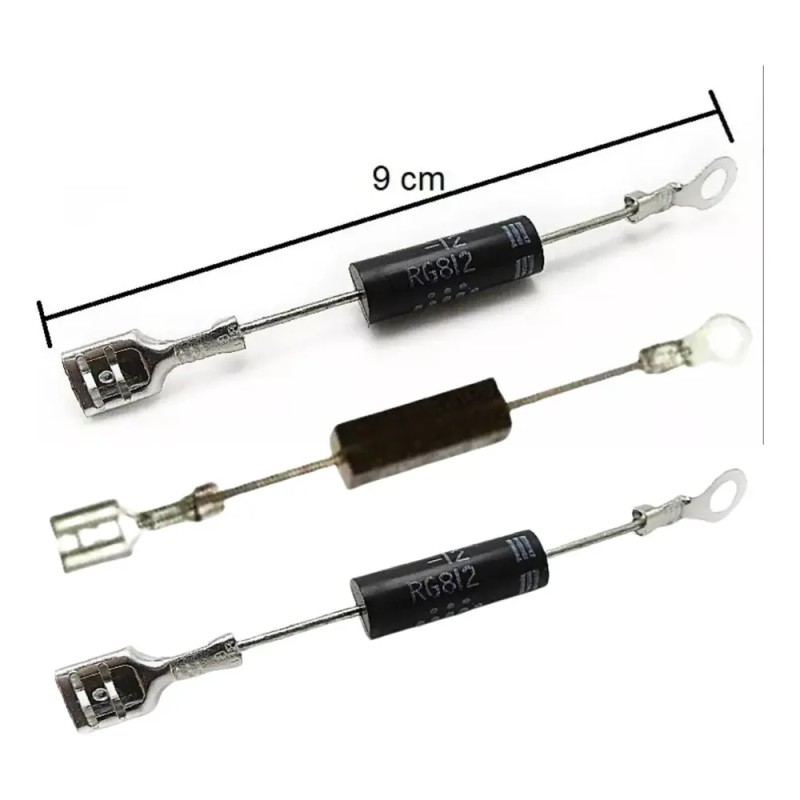 5x Diodo Para Horno De Microondas Cl04-12 Rg807 Alto Voltaje