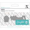XCUT Mini Sentiment Die (2 Pieces) - Daughter