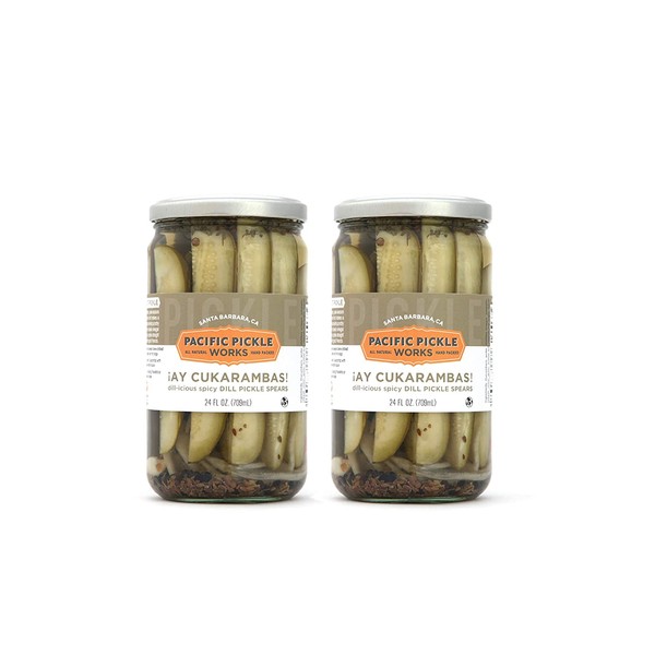 Ay Cukarambas (2-pack) - Semi-spicy pickle spears 24oz jar