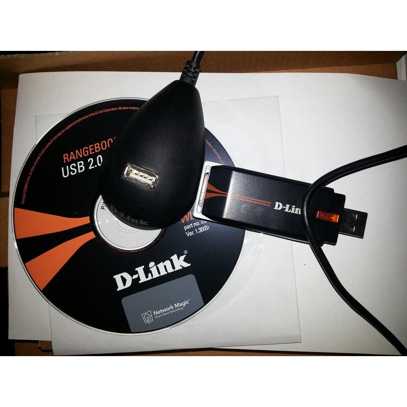 D-Link WUA-2340 RangeBooster G USB Adapter
