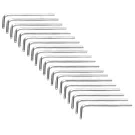 Piutouyar 3mm Hex Key Wrench, 20pc L-Shaped Allen Key Set for Bike & Furniture Repair