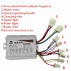 500W Motor Brushed Speed Controller &amp; Throttle Grip for Electric