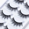 ICYCHEER False Eyelashes, 3D False Eyelashes, Reusable, Long, Thick Eyelashes