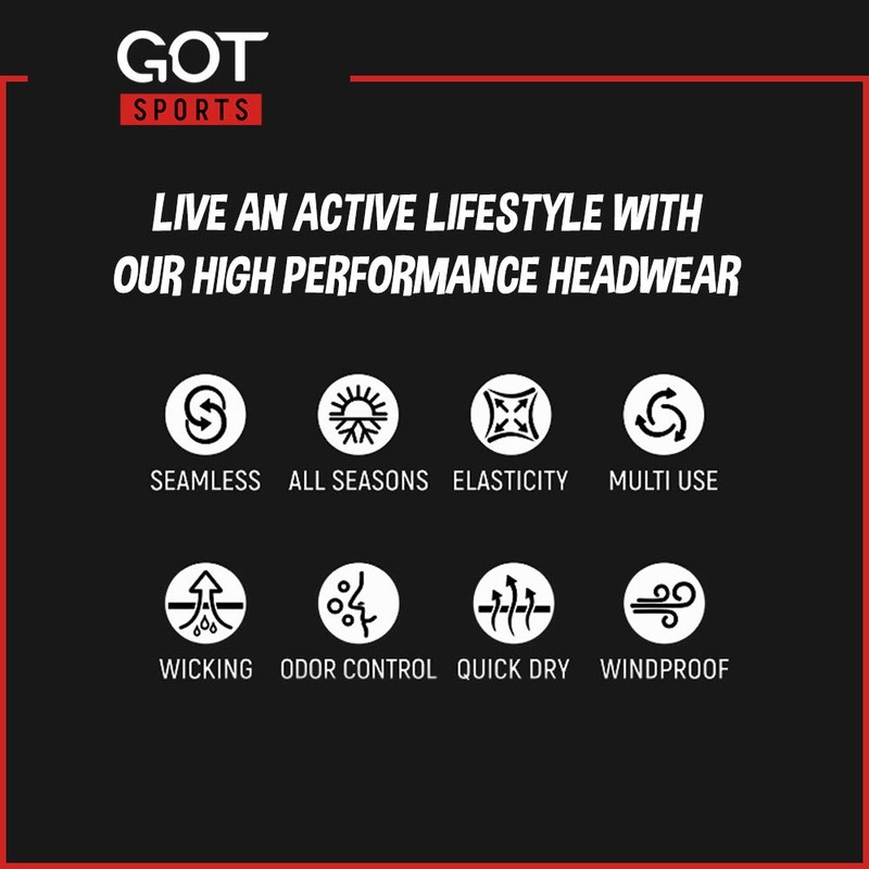 GOT Sports Tube Bandana - Neck Gaiter for Women &