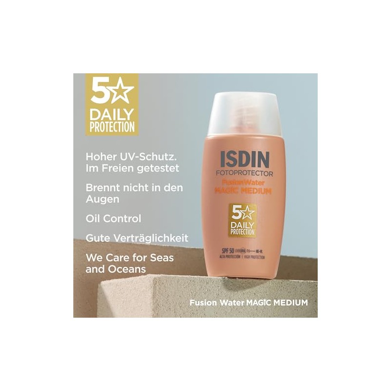 ISDIN FusionWater Colour Medium SPF 50