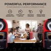 ChefWave Espresso Machine and Coffee Maker (Black) - Compatible with
