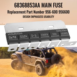 68368853AA 956-600 Main Fuse Fits for Jeep Wrangler 2018-2023, Jeep Gladiator 2020, Replace 956600 68368853A