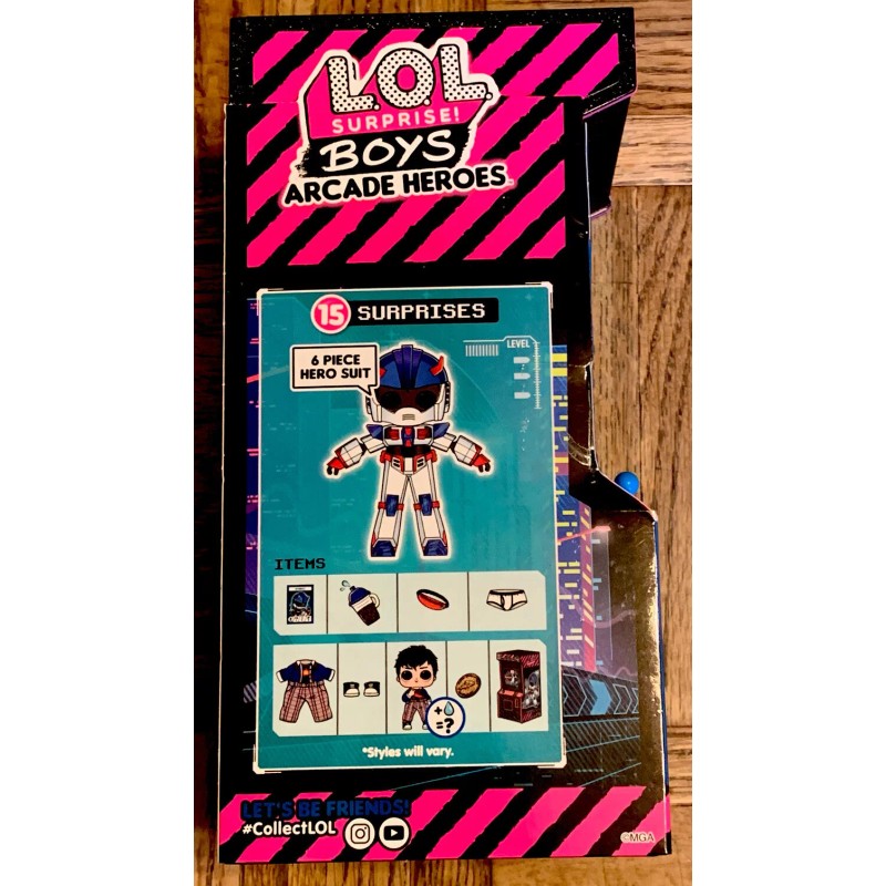 L.O.L. Surprise! NEW RELEASE LOL SURPRISE BOYS ARCADE HEROES FAN