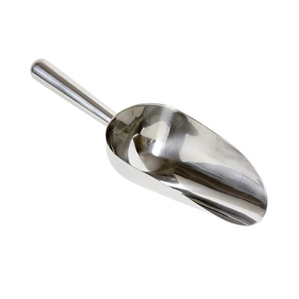 Ice Scoop Stainless Steel 304 Polished - 12 oz. =