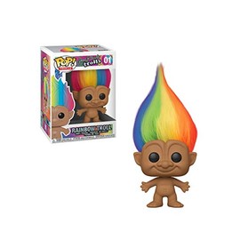 Funko Pop! Trolls: Classic - 10" Troll Multicolored Hair (Styles May Vary)