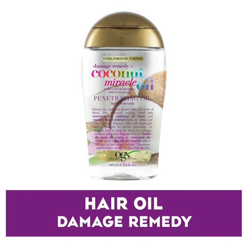 Tratamiento Capilar Ogx Coconut Miracle Oil 100ml