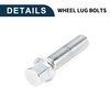 TUCKBOLD M14x1.5mm Ball Seat Wheel Lug Bolt for Volkswagen 19mm