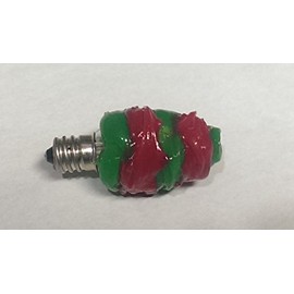 On The Bright Side - Specialty Silicone Bulb - Hand Dipped - Holiday - Pack of 2