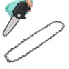 2Pcs 10 Inch Electric Chainsaw Chain Manganese Steel Mini Electric